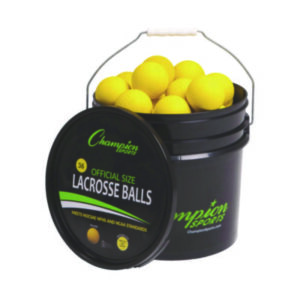 Lacrosse; Lacrosse Balls; Bucket of Balls