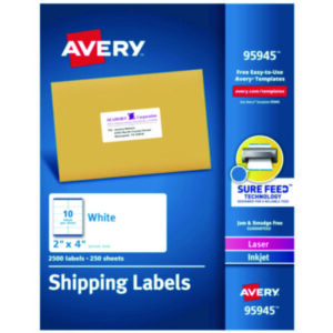 Avery; Addressing; Identifications; Classifications; Stickers; Shipping; Receiving; Mailrooms; Labels