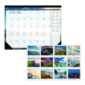 Earthscapes; Monthly Desk Pad Calendar; Desk Pad; Deskpad; Monthly; Nature; Destination; Destinations; Landscape; Landscapes