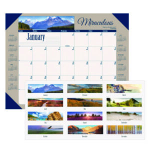 House of Doolittle™; HOUSE OF DOOLITTLE; Calendars; Calendars-Desk Pad; Scheduling; Appointment Tracking; Time-Management; Dating; Dates; Annuals