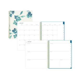 Planner; Calendar; Desk; Weekly; Monthly; Week; Month; Spiral; Wire; Agenda; Daily; Business; Personal; Goal Setting; Organizer; Fashion; Plan; Cover