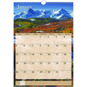 visual organizer; rcycled; recycled wall; recycled scenic; scenic; monthly; recycled monthly; monthly wall; wall calendar; wall; at a glance