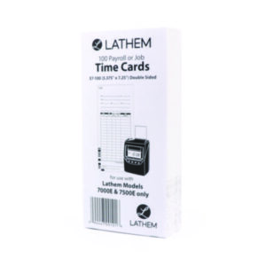 7000E; Clock; Electronic Time Clocks; LATHEM TIME; Payroll; Payroll Time; Recorder; Time; Time Card; Time Cards; Time Clock; Time Clocks & Supplies; Time Recorder; Time Recorders & Supplies; Totalizing Time Recorder; Two-Sided; Punch-Cards; Time-Recorders; Hours-Tracking; Employees; Management; Tracker