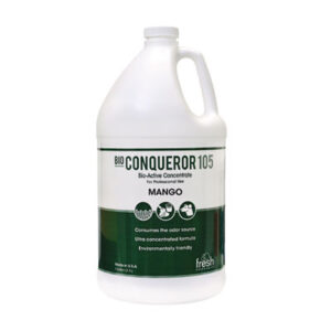 Deoderizers; Deodorizers; Fragrances; Neutralizers; Odors; Scents; Smells; Bio Conqueror 105 Enzymatic Concentrate; Bathrooms; Bathroom Cleaners; Cleaning Supplies; Liquid Deodorizers; Water Soluble Deodorant; Facilities; Janitorial Supplies; Kitchen; Maintenance; Restrooms; Washrooms; Upkeep