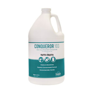 Conqueror 103; Odor-Eliminator; Digester-Counteractant; Tutti-Frutti; Scents; Neutralizers; Fragrances; Smells; Odors; Deoderizers; Deodorizers