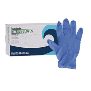 Nitrile; Disposable; Hand; Covering; Safety; Sanitary; Food-Service; Janitorial; Kitchens