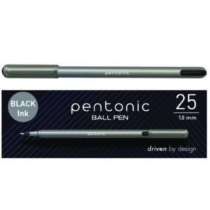 Pentonic; Ballpoint; Black Pen; Writing; Pens; Pens; Notebook; Paper; Writing Tools; Pentonic Pens; Black Ballpoint Pen; Journaling