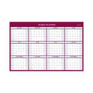 Laminated; Wall Calendar; Planner; Organizer; Dry Erase