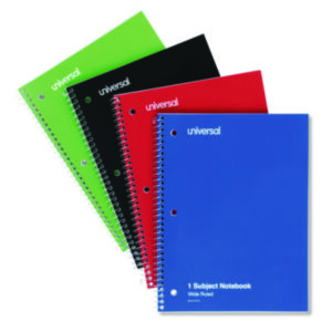 Notebook; Wire Bound Notebook; Paper Pad; Ruled Notebook; Universal; Paper; Note Book; Tablets; Booklets; Schools; Education; Classrooms; Students