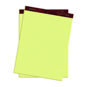 50 Sheets per Pad; 8 1/2 x 11 3/4; AMPAD; Canary; Graph; Graph Paper; Grid; Pad; Pads; Perf-Top; Perforated; Quadrille; Quadrille Paper; Quadrille Ruled; Quadrille Ruled Pads; Sheets; Two-Sided; Tablets; Booklets; Schools; Education; Classrooms; Students; Ampad