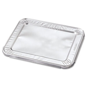 Aluminum Steam-Pan Lids; Steam Table Pan Lid; Cafeteria; Dinnerware; Kitchen Supplies; Aluminum; Tableware; Trays; Breakrooms; Kitchens; Restaurants; Storage; Cooking; Baking; PREP Trays; Pans; Steam Table Pan; Packages; To-Go