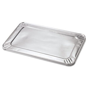 Aluminum Steam-Pan Lids; Steam Table Pan Lid; Cafeteria; Dinnerware; Kitchen Supplies; Aluminum; Tableware; Trays; Breakrooms; Kitchens; Restaurants; Storage; Cooking; Baking; PREP Trays; Pans; Steam Table Pan; Packages; To-Go