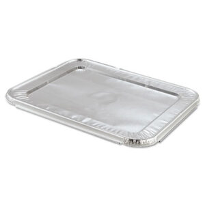 Aluminum Steam-Pan Lids; Steam Table Pan Lid; Cafeteria; Dinnerware; Kitchen Supplies; Aluminum; Tableware; Trays; Breakrooms; Kitchens; Restaurants; Storage; Cooking; Baking; PREP Trays; Pans; Steam Table Pan; Packages; To-Go