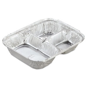 Aluminum Oblong; Take-Out; Carryout; Food Storage; Aluminum; Kitchens; Restaurants; Cafes; Service; Hospitality; Breakrooms; Packages; To-Go