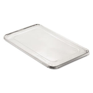 Aluminum Steam-Pan Lids; Steam Table Pan Lid; Cafeteria; Dinnerware; Kitchen Supplies; Aluminum; Tableware; Trays; Breakrooms; Kitchens; Restaurants; Storage; Cooking; Baking; PREP Trays; Pans; Steam Table Pan; Packages; To-Go