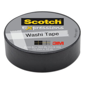 Art & Drafting; Art Supplies; Classroom; Tape; Adhesive; Adhesives; Affixers; Arts; Crafts; Schools; Education; Desktop; Mailroom; Expressions; Masking; 3M; Scotch; Washi