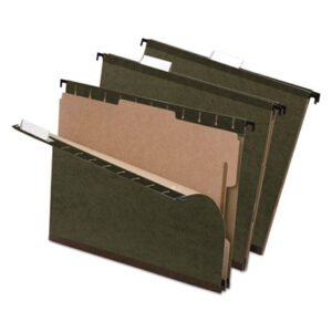 2" Expansion; Diskette Pocket; Dividers; File Folders; Hanging; Hanging File Folder; Info Pocket; Letter; PENDAFLEX; Standard Green; Files; Pockets; Sheaths; Organization; Classify