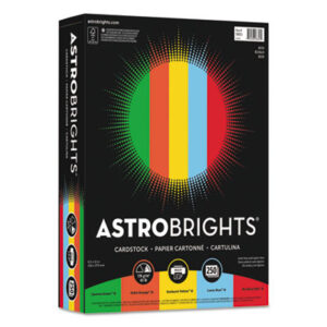 Astrobrights; Colored; Bright; Card Stock; Consumables; Documents; Compressed-Fibers; Correspondence; Stationery