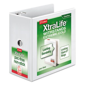 XtraLife; Non-stick-ClearVue; Locking-Slant-D; Ring-Binders; View-Binders; Notebooks; Rings; Portfolios; Loose-Leaf; Schools; Education; Classrooms