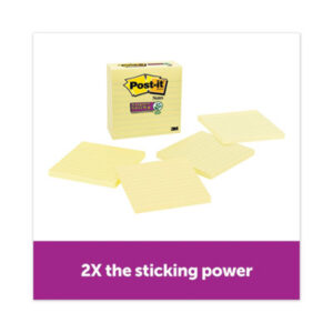 3M; 3M Post-It; 3M Post-It Notes; Canary Yellow; Lined; Note Pads; Notes; Pads; POST-IT; Post-It Notes; Ruled; Self-Stick; Self-Stick Note; Super Sticky Notes; Tabs; Stickers; Bookmarks; Tags; Memos; Stationery; Desktop; Sticky Notes