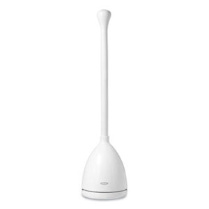 OXO; Toilet Plunger; Sanitation; Janitorial; Maintenance; Facility; Clean-Up; Canister