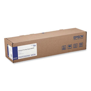 Epson®; Roll Paper; Roll Paper-Specialty Rolls; Cylindrical; Media; Documents; Imaging; Reproductions; Peripheral