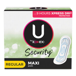 Security; Maxi Pads; Pads; Absorbent; Hygiene; Jan/San; Janitorial; Menstruation; Personal-Care; Restrooms; Sanitary