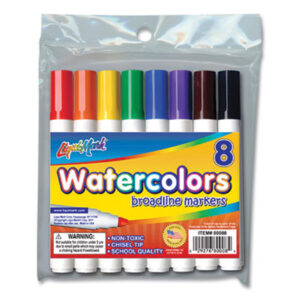 Watercolor Markers; Broadline; Writing; Utensil; Arts; Crafts; Education; Schools; Classrooms; Teachers; Students