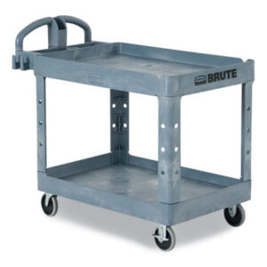 Utility Cart; Maintenance Cart; Industrial Cart; Rubbermaid® Commercial; Carts & Stands; Carts-Shelf Cart; Worksurfaces; Pedestals; Platforms; Dollies; Trolleys; Furniture