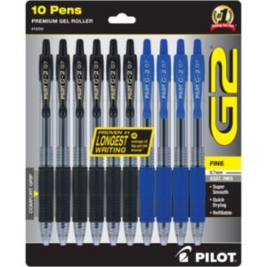 G2 Premium; Gel Pens; Quick-Dry Gel; Retractable Pens