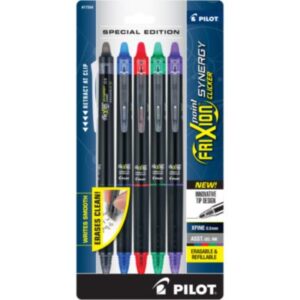 Erasable Pens; FriXion Pens; Gel Pens; Synergy Clicker