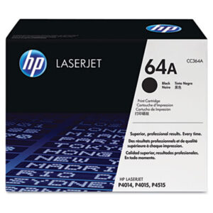 Print; LaserJet; LaserJet P4014n; Black; 64A; Consumables; Imaging; Reproduction; Technology; Publishing