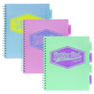 Lettersize; Project Book; Notebook; Pukka Pads