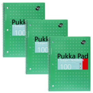 Lettersize; 1-Subject; Notebook; Pukka Pads