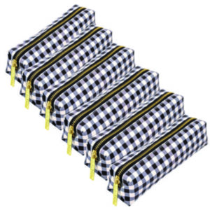 Pencil Case; Chequered; Metal Zipper; Pukka Pads