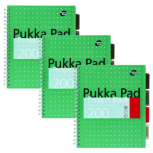 Lettersize; Project Book; Notebook; Pukka Pads