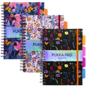 B5; Hardcover; Project Book; Notebook; Pukka Pads