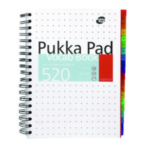 Learning Aid; Vocabulary Book; B5; Pukka Pads