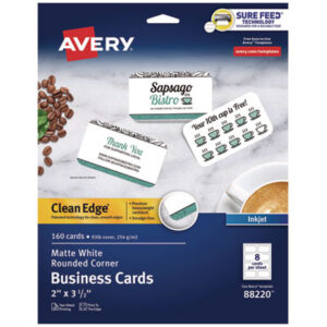 Avery®; Business Cards; Marketing; Networking; Calling-Cards; Self-Promote; Contact-Information; Promotion