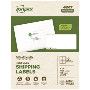 Address; Shipping; Labels; Identifications; Classifications; Stickers; Receiving; Mailrooms; AVERY