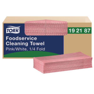 Disposable Cleaning Wipes; Low-Lint; Microfiber; Foodservice