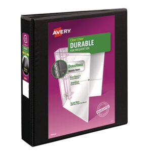 AVERY; Durable Slant Easy Insert Ring View Binders; View Binder; Notebooks; Rings; Portfolios; Loose-Leaf; Schools; Education; Classrooms