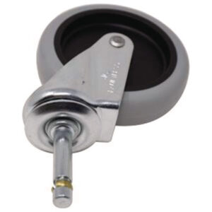 Stem Caster; 4 Inch; Swivel Caster; Rubbermaid Commmercial Products; OEM; Janitor Cart Caster; Caster Replacement Part