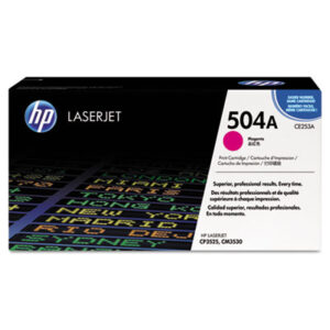 Laser Cartridge; Magenta; CE253A; Consumables; Imaging; Reproduction; Technology; Publishing; Color LaserJet CM3530 Series