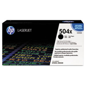 Laser Cartridge; Black; CE250X; Consumables; Imaging; Reproduction; Technology; Publishing; Color LaserJet CM3530 Series