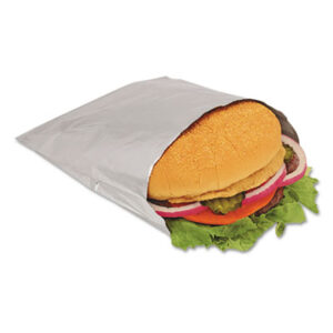 Paper-Laminated Foil Hot Dog; Food Wrap; Sacks; Containers; To-Go; Totes; Take-Out; Carry