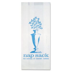 Nap Sack Sanitary Disposal Bag; Sacks; To-Go; Containers; Totes; Take-Out; Carry