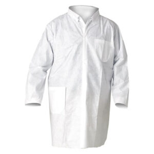 KLEENGUARD; A20; Particle Protection; Lab Coats; Safety; Attire; Clothes; Clothing; Coverings; Gear; Wear