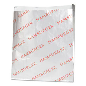 Hamburger Bag; Sandwich Bag; Package; Packaging; Sacks; To-Go; Containers; Totes; Take-Out; Carry