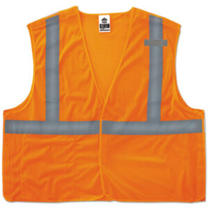 GloWear; 8215BA; Type R; Super Econo; Economy; Mesh Vest; Vests; Attire; Clothes; Clothing; Coverings; Gear; Wear